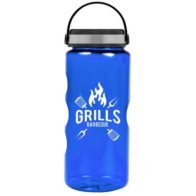 22 Oz. Mini Mountain Bottle w/Ez-Grip Lid