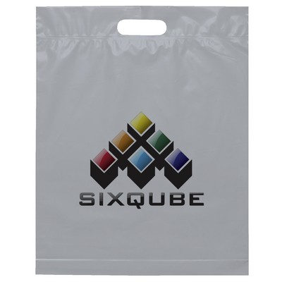 15W x 19H Die Cut Handle Bag - Dynamic Color