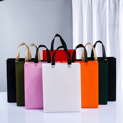 11.8"x 15"x 4" Various Full color Laminated Non-Woven Shopping Tote Bag