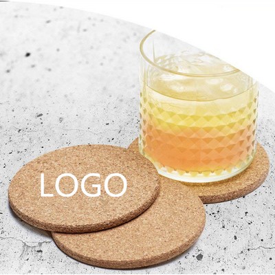 Cork Absorbent Coasters