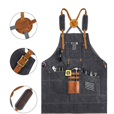 Tool Apron With Different Functional Pockets