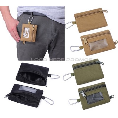 1000D Outdoor Wallet Pouch w/Carabiners