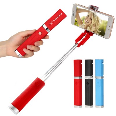 Mini Portable Lipstick Selfie Stick