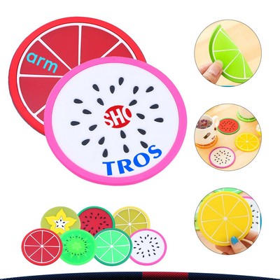 Fruit Silicone Coaster