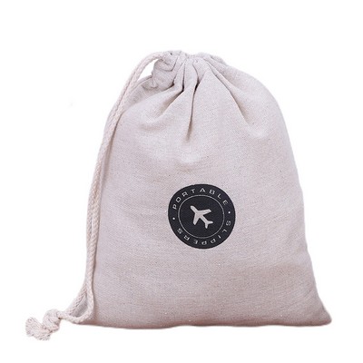 Single Side Drawstring Tote Bag