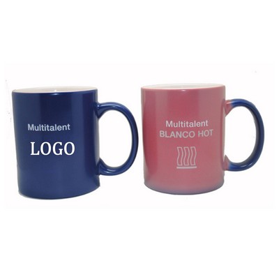 11 Oz. Color Changing Ceramic Coffee Mug