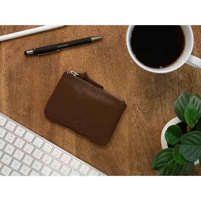 Real Leather Coin Pouch