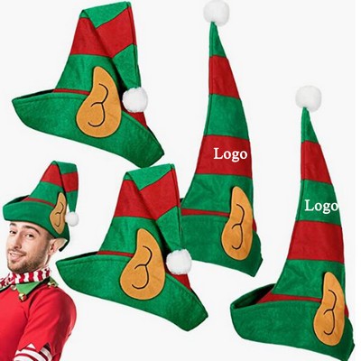 Adult Non-woven Christmas Elf Hat