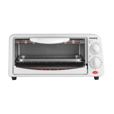 Courant White Compact Toaster Oven