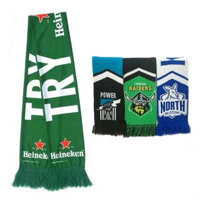 Knit Scarf Football Scarf promo scarf