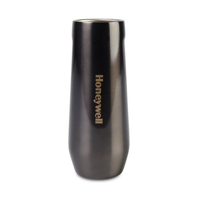 CORKCICLE® Stemless Flute - Gunmetal