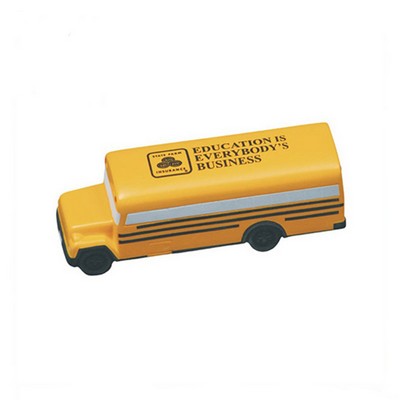 School Bus Shaped Stress Ball