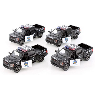 5" 2022 Ford F-150 Raptor Police Edition Die Cast