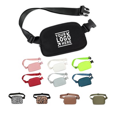 Mini Waterproof Belt Bag with Adjustable Strap