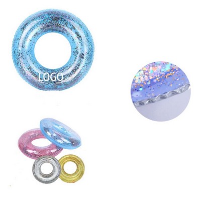 Glitter Swim Ring Tubes