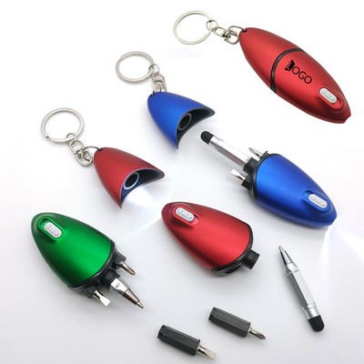 5 in 1 Multi functional Ballpoint Pens