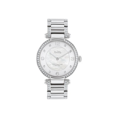 Coach® Ladies Cary Stainless Steel Watch w/Crystals