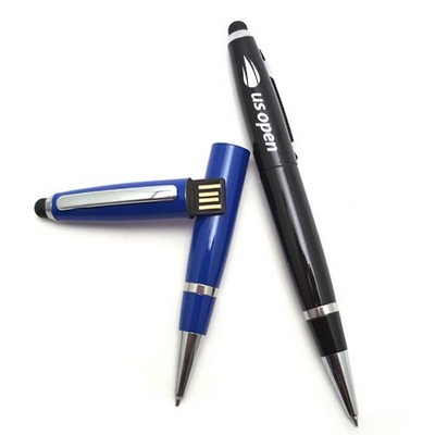 1GB - Executive Pen USB with Capacitive Stylus