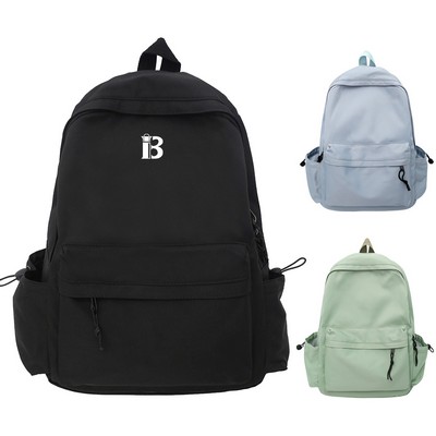 Nylon large capacity backpack