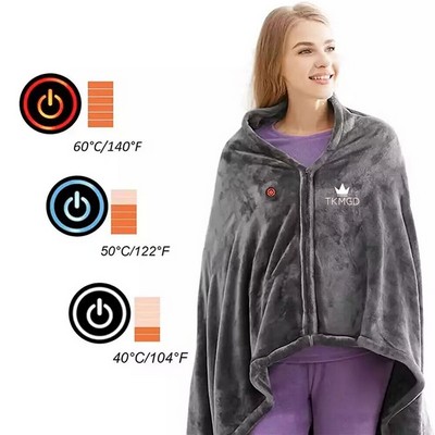 USB Heated Shawl Blanket