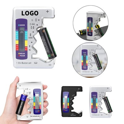 Compact LCD Universal Battery Tester