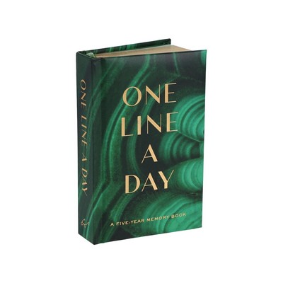 Malachite Green One Line a Day (A Five-Year Memory Book)