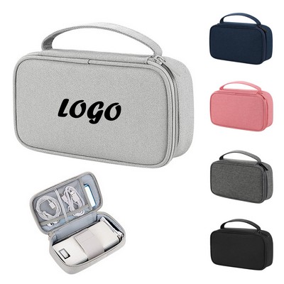 Portable Electronics Organizer Storage Bag