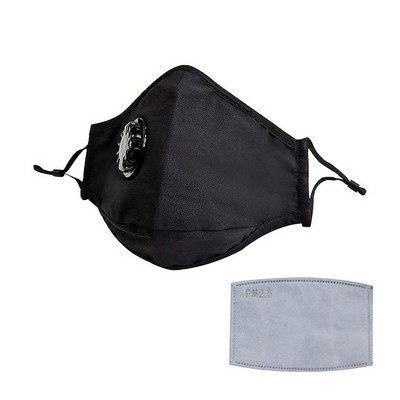 Cotton Anti-Dust Face Mask with Activated Carbon Filter