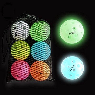 40 Hole Outdoor Luminous Pickleball