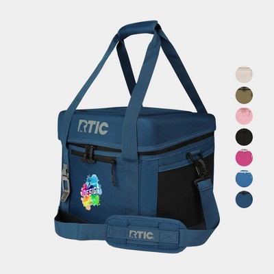 28-Can RTIC® Soft Pack Insulated Cooler Bag w/ Bottle Opener 13" x 12"