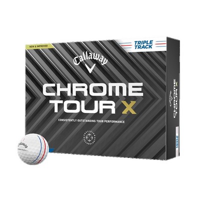 Callaway® Chrome Tour X Triple Track '24 Golf Balls (Dozen)