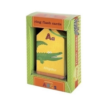 Animals ABCs Ring Flash Cards