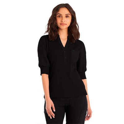 Landau - Forward - Women's 3-Pocket Y-Neck Top