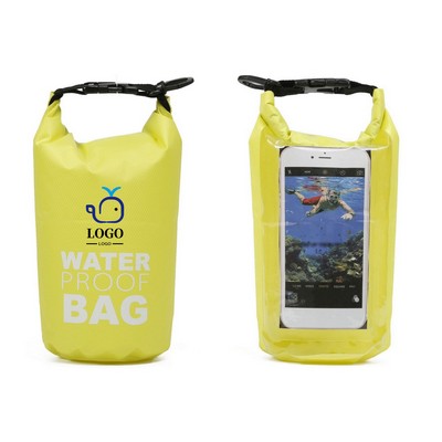 2.5 Liter Floating Waterproof Dry Bag With Window