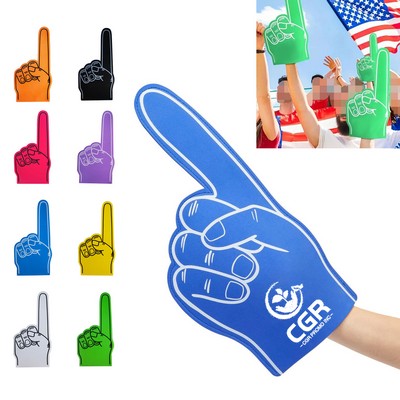 18" Hand Foam Finger For Sports