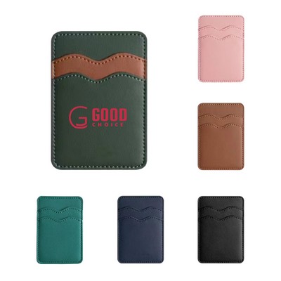 Leather Phone Card Holder