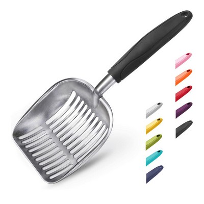 Large Aluminum Cat Litter Scoop with Sifter