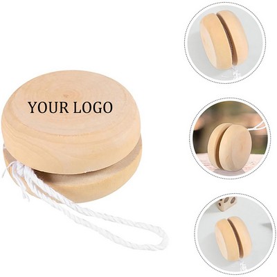 Wooden Yoyo Toy For Kids Beginners