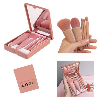 Portable Makeup Brush Travel Set