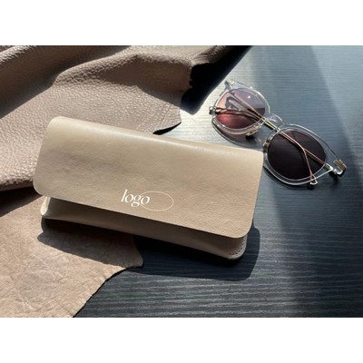 Leather glasses case