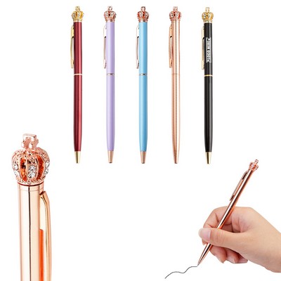 Slim Crown Metal Pen