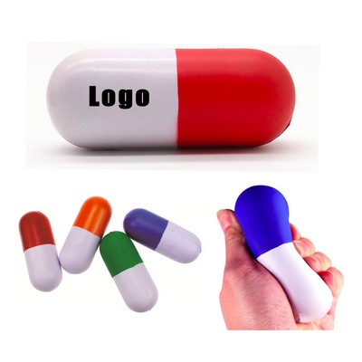 Capsule Pill Shape Stress Relievers