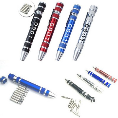 8 in 1 Pocket Screwdriver Kit