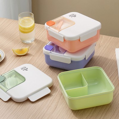 Single Microwaveable Square Lunch Box