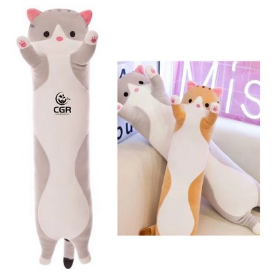 36'' Long Cat Plush Toy Pillow