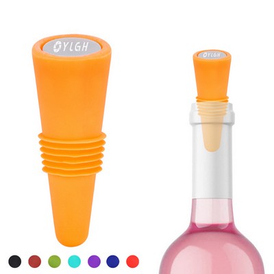 Cone Silicone Wine Bottle Stopper