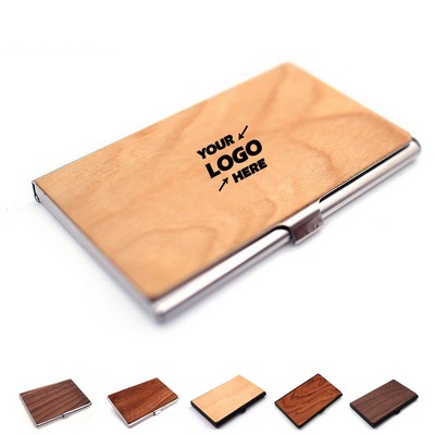 Wooden Business Card Case