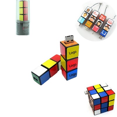 Puzzle Cube Use Flash Drive(4Gb)