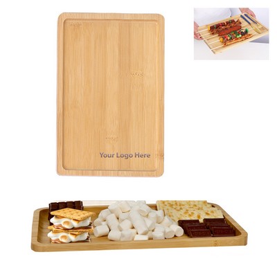 Rectangular Bamboo Tray