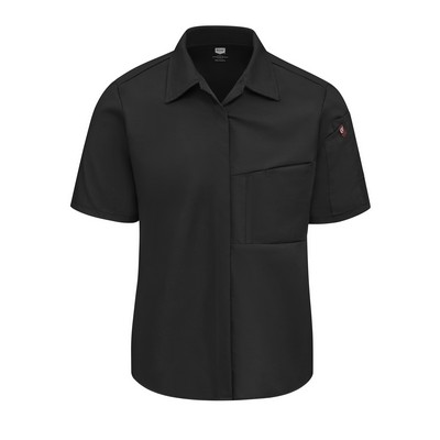 Red Kap® Women's Airflow Cook Shirt with OilBlok